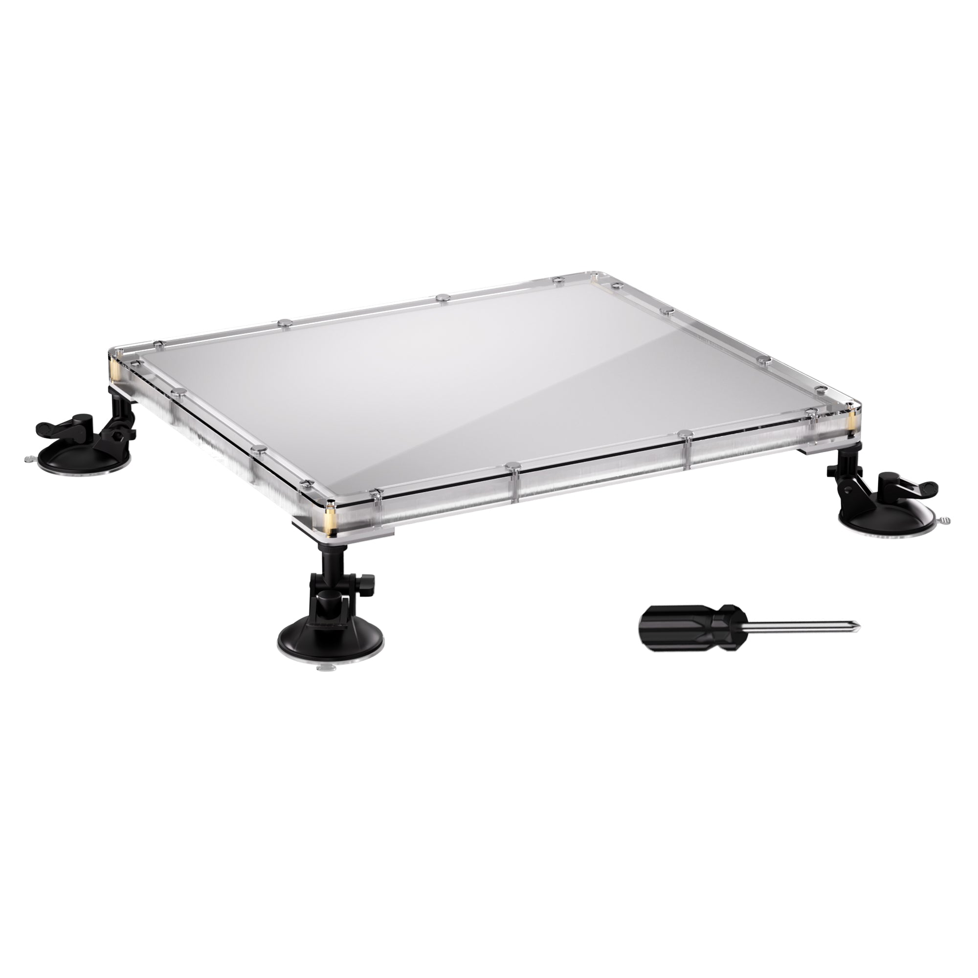 Starlink Mini Window Mount, Quad-Lock Suction Base with Rigid Shield | DAIERTEK