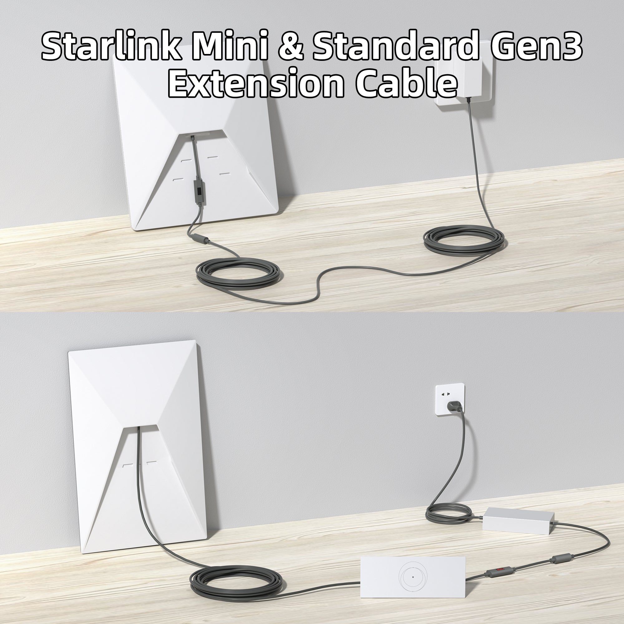 Starlink Mini DC Adapter, Digital Voltage & Current Display | DAIERTEK