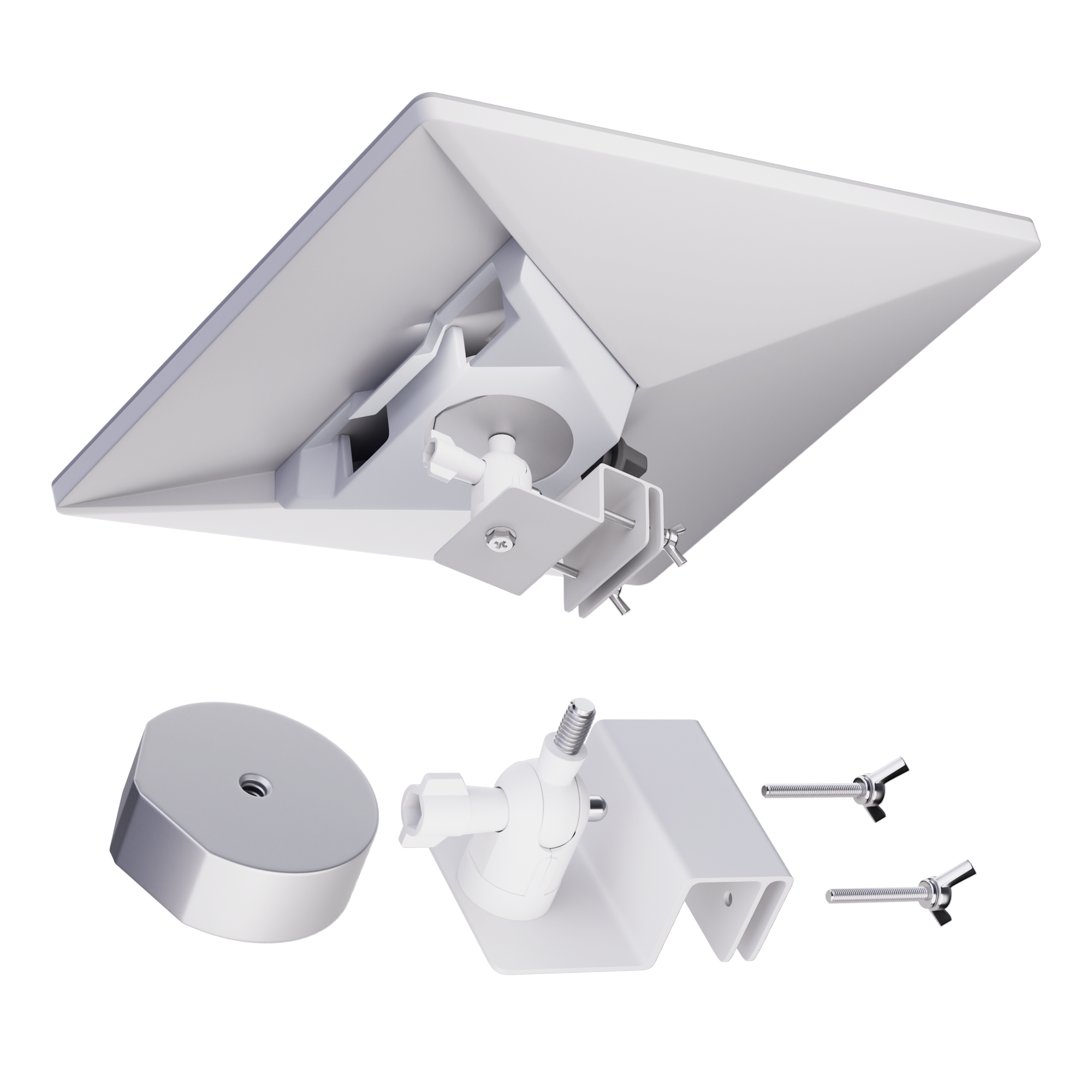 Starlink Mini Adjustable Gutter Mount, Tripod Adapter Compatible | DAIERTEK