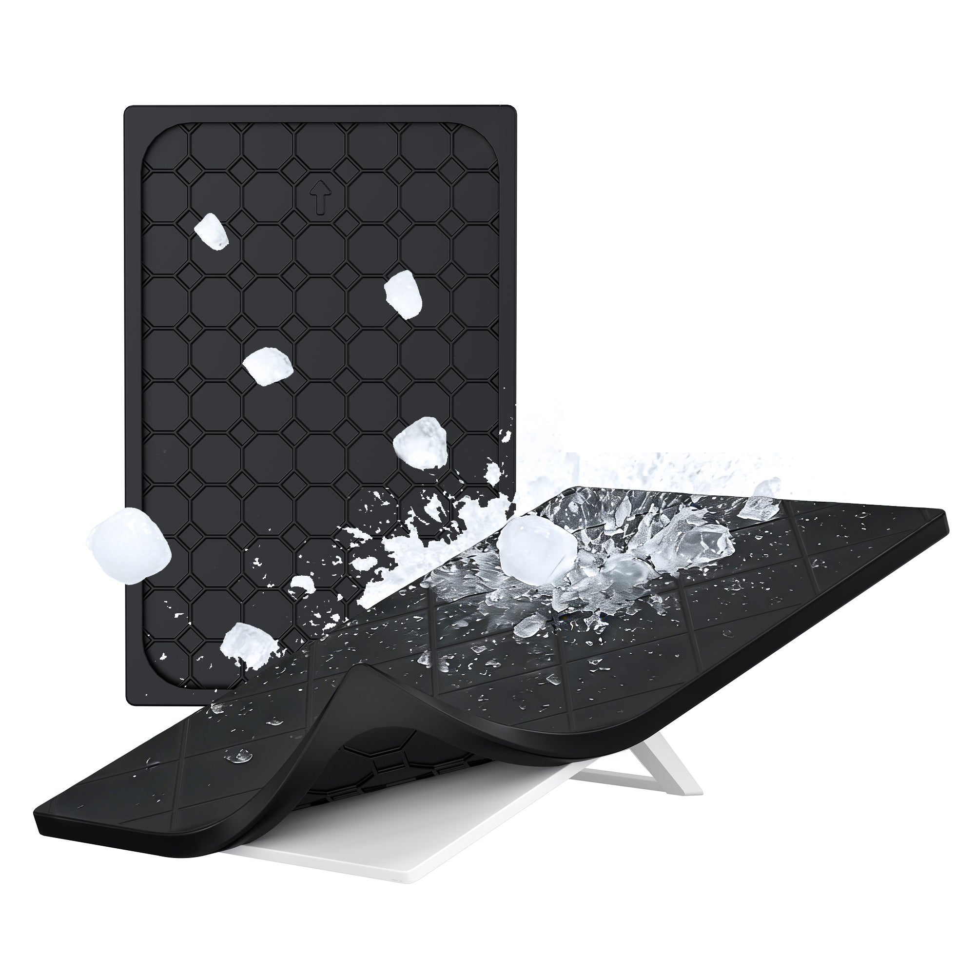 DAIERTEK Starlink Gen 3 Silicone Protective Cover, Full-Coverage Anti-Scratch Shockproof Case with Hexagonal Airflow Design, No Signal Loss.