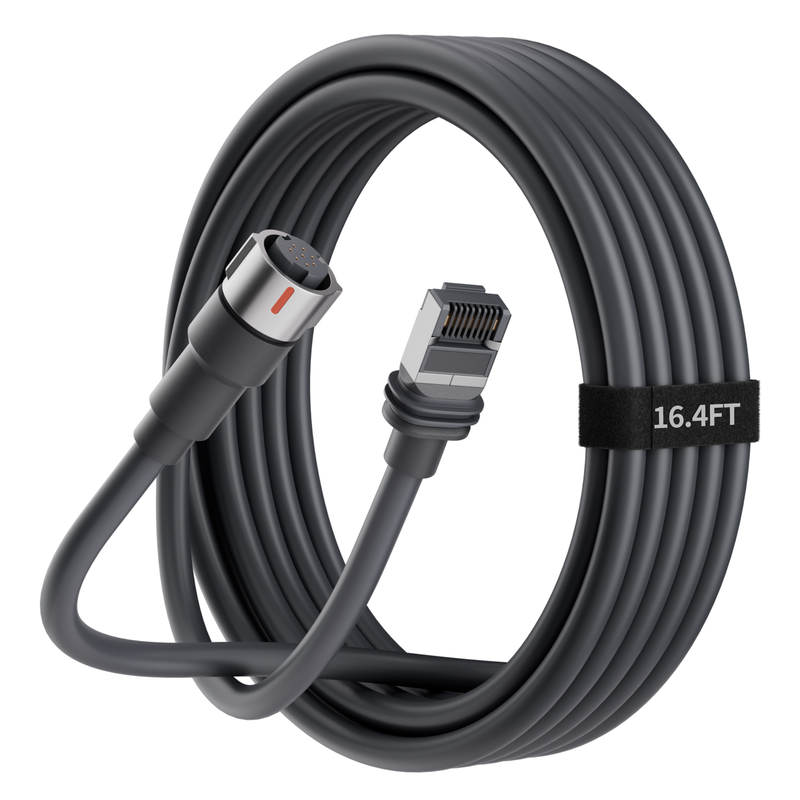 DAIERTEK Starlink Performance Gen 3 Replacement Cable, 23AWG Heavy-Duty Core, Up to 150ft Length, for High-Performance Dish and Advanced Power Supply.