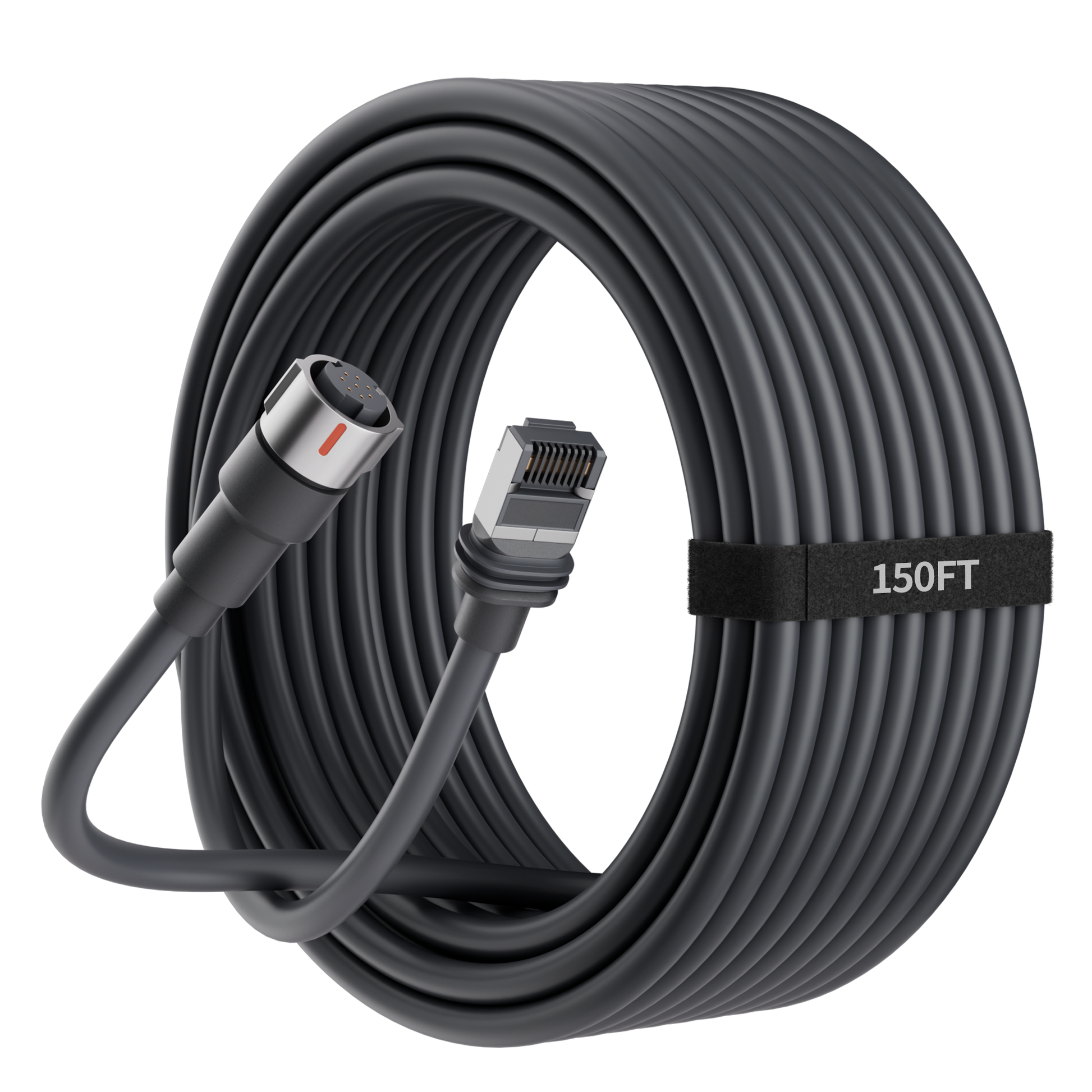 23AWG Pure Copper Core and Metal Shielding of Starlink Performance Cable, Supporting Gigabit Speeds and 400Mbps+ Downloads.