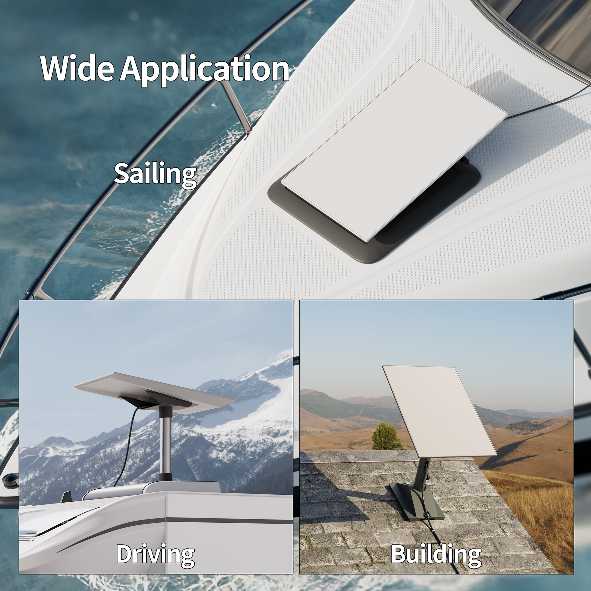 Durable, Corrosion-Resistant Outer Jacket of Starlink Performance Cable, Built for Harsh Outdoor Use on Yachts, Cabins, and Expedition Vehicles.