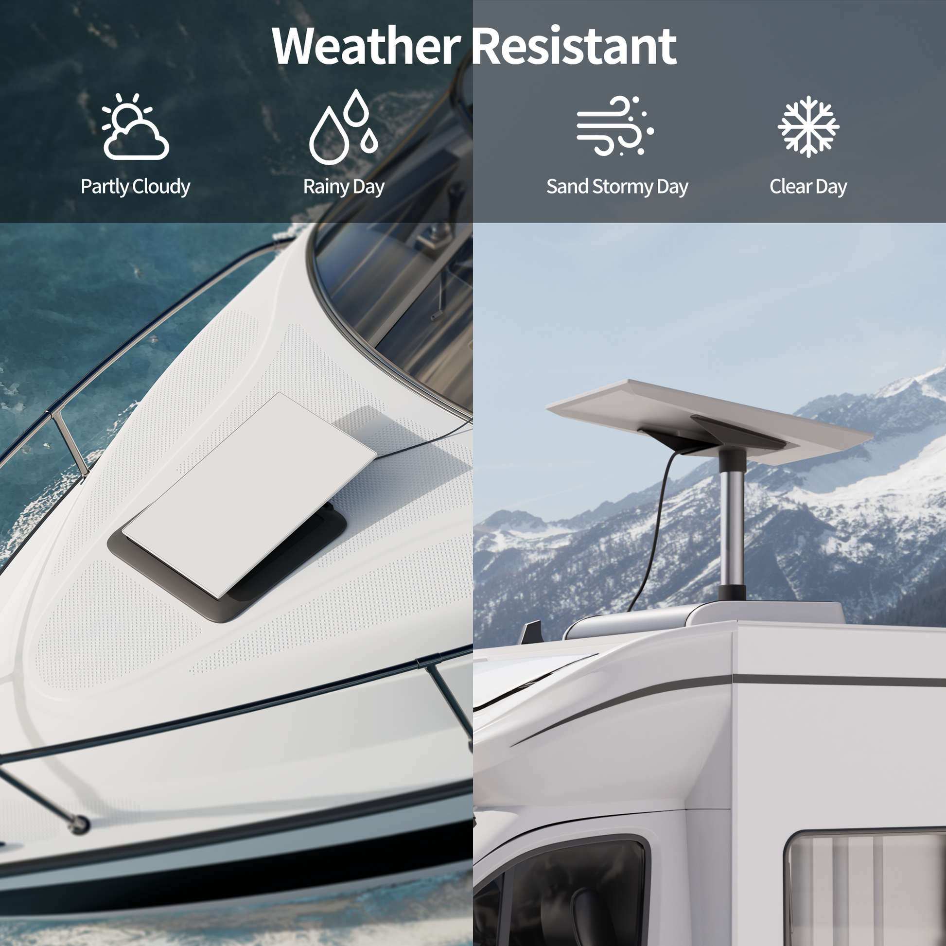 IP68 Waterproof Connector with Custom Seals on Starlink Performance Cable, for UV, Rain, and Snow Protection in Permanent Outdoor Installations.